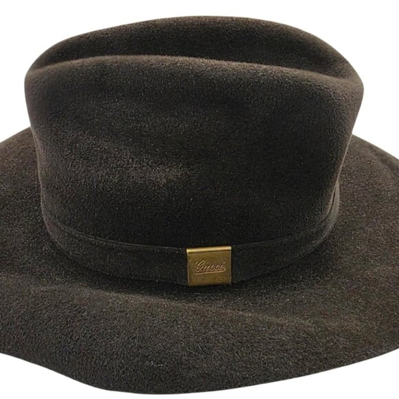 Gucci Women's Dark Brown Rabbit Fur Hat - $299.00 (Small) - Picture 3 of 3